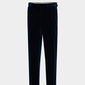 Ralph Lauren purple label Gregory hand tailored Velvet Trousers $595 sz38